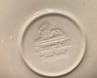 Churchill Blue Willow Tea Set