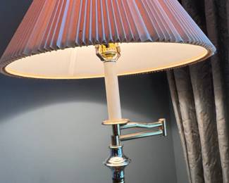 Mid-Century Modern Swing Arm Floor Lamp