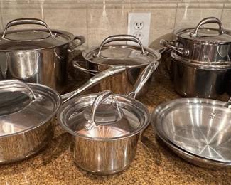 Kirkland Signature Professional Quality Stainless Steel Cookware Set