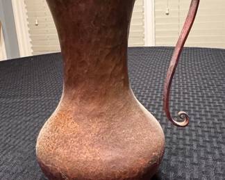 Hand-Hammered Copper Pitcher