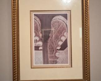 Moorish Architectural Watercolor Study