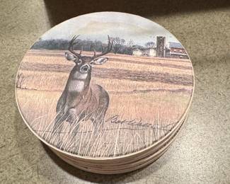 Bob White Wildlife Art Coasters