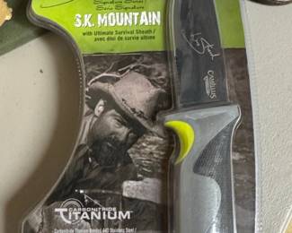 Camillus Les Stroud Signature Series S.K. Mountain Survival Knife