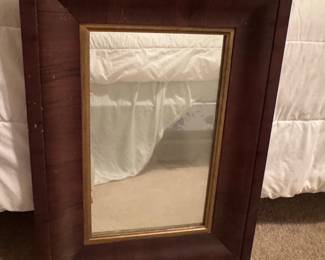 19th Century American Empire Ogee Mahogany Mirror