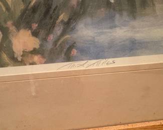 Matthew Albert Miles Limited Edition Floral Print