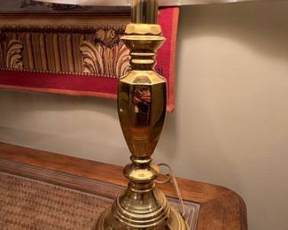 Traditional Brass Table Lamp