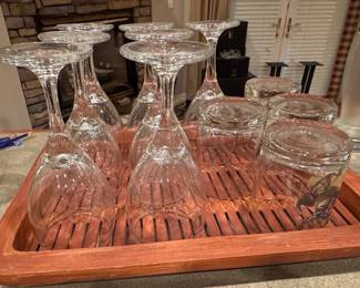 Assorted Stemware and Tumbler Glassware Collection
