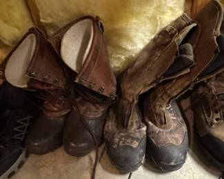 Vintage Winter and Hunting Boots Collection
