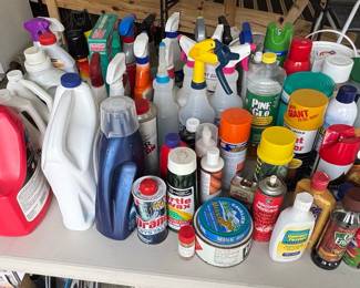 Assorted Household Cleaning and Maintenance Products Lot
