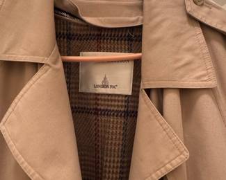 London Fog Trench Coat