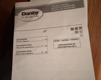 Danby DDR050BJPWDB-ME Dehumidifier