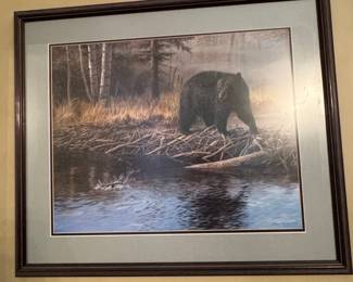 Persis Clayton Weirs Limited Edition Bear Print