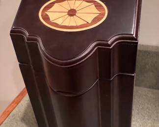 Vintage Georgian-Style Mahogany Knife Box