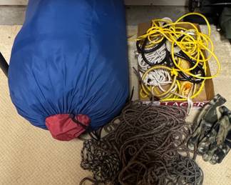 Assorted Outdoor and Climbing Gear Lot