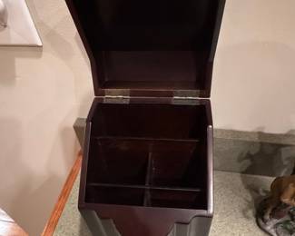 Vintage Georgian-Style Mahogany Knife Box