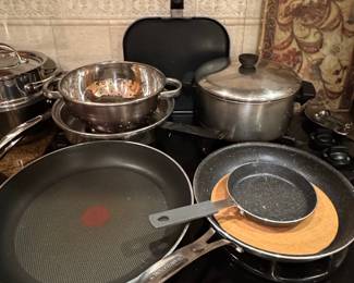 Assorted Kitchen Cookware Collection