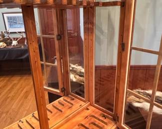 American Drew Wooden Gun Cabinet