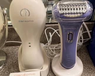 Clarisonic Facial Cleansing System and Remington Epilator Set