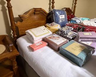 King bedroom set - offered as a pre-sale item. $600.00