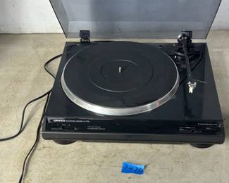 Onkyo turntable