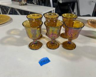 Vintage glass cups