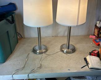 Matching table lamps