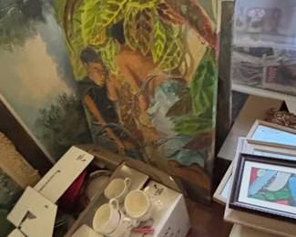 Collection of Assorted Framed Fine Art and Decorative Prints