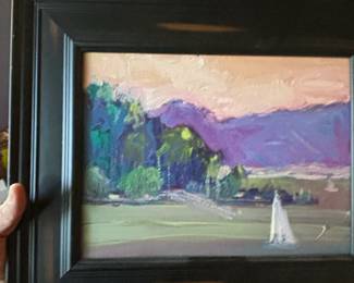 James Hartman Berkeley Oil Painting