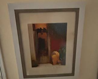 B. Son Signed Southwestern Still Life Print