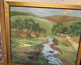 Impressionist Landscape Oil Painting