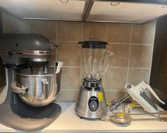 Kitchen Aid and GREAT brands for your cooking needs