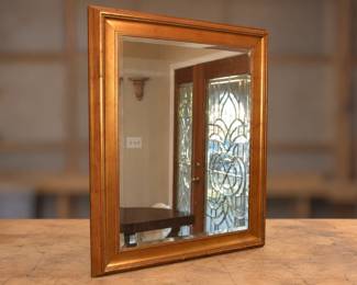 Gilded Mirror in a Workshop Setting