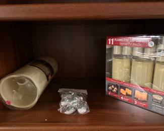 Wickless battery operated candles