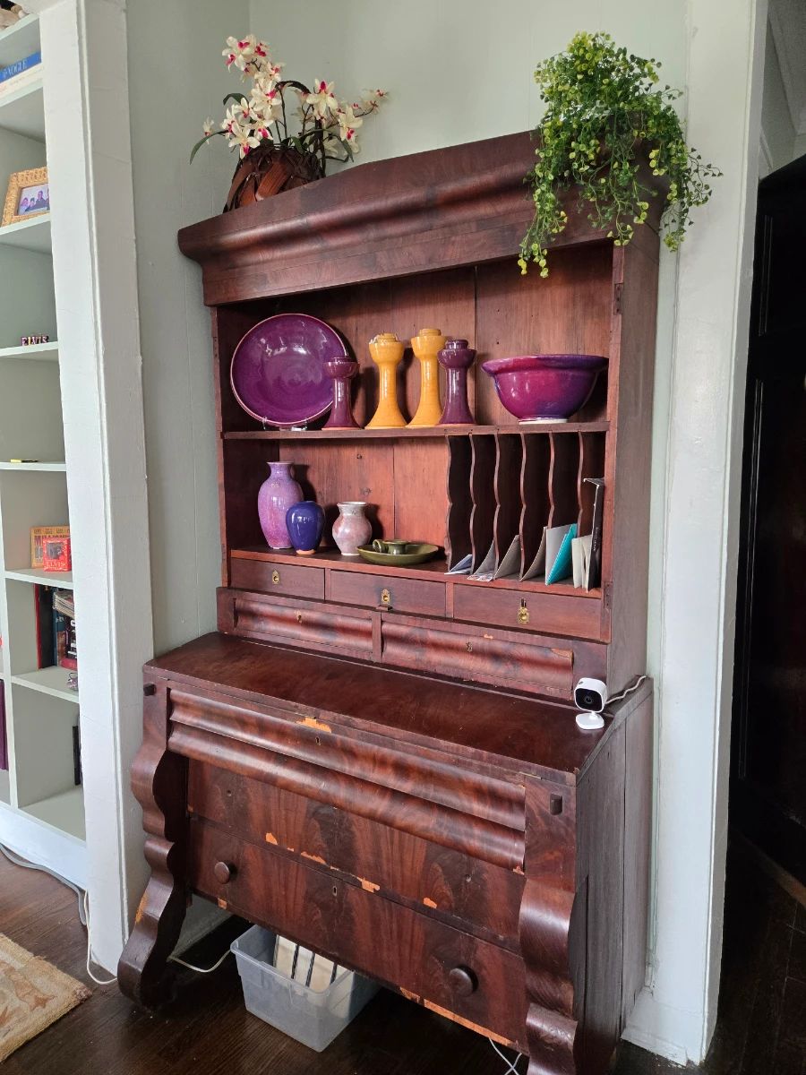 Empire Secretary & Pottery