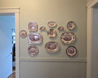 Purple Transferware