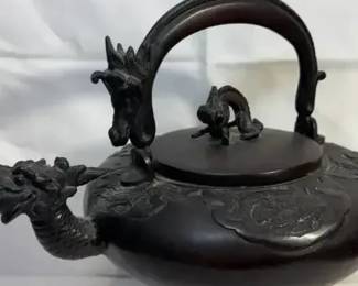 Cast Bronze teapot