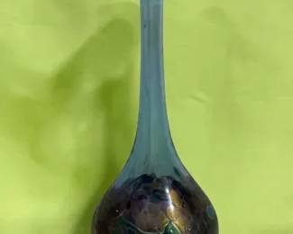 Blown glass vase