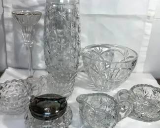 Cut glass and other