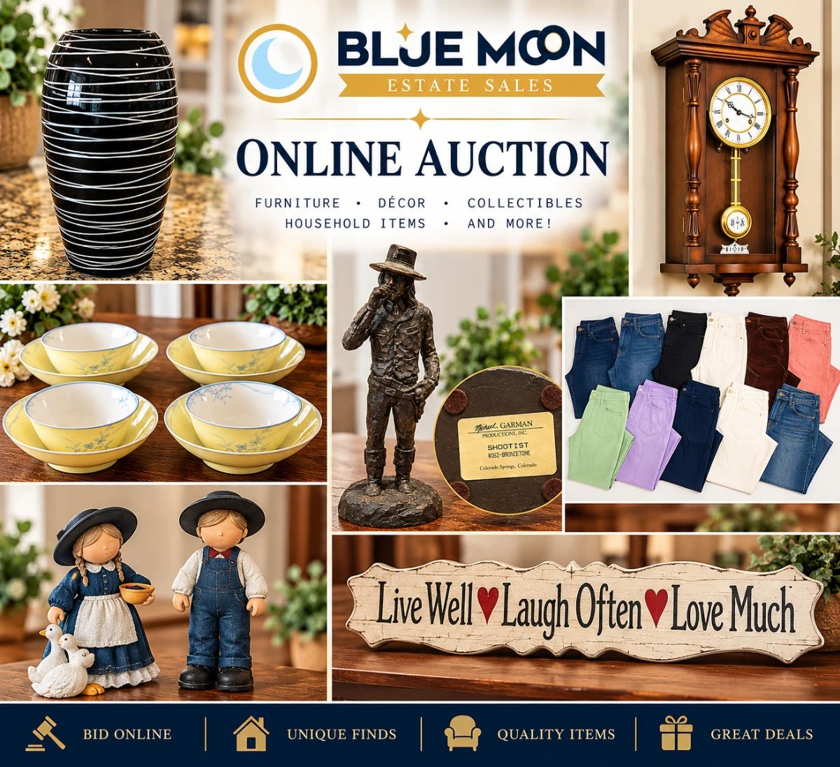 Blue Moon Estate Sale Auction