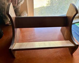 Wooden Book Stand