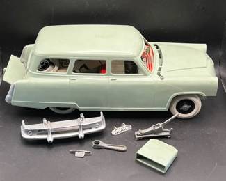 1950s Marx Toys Fix-All Station Wagon Model Car Vintage Toy