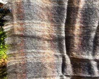 Handwoven Mohair Blanket 60x62