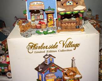 Village Porcelain Lighted Houses