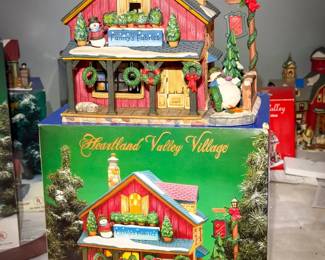 Village Porcelain Lighted Houses