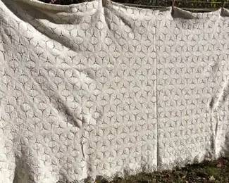 Stunning Floral Crochet Bedspread 83x84