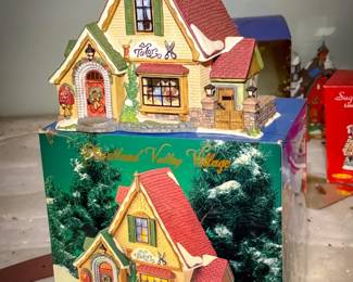 Village Porcelain Lighted Houses