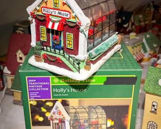 Village Porcelain Lighted Houses
