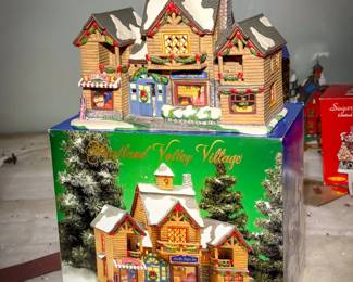 Village Porcelain Lighted Houses