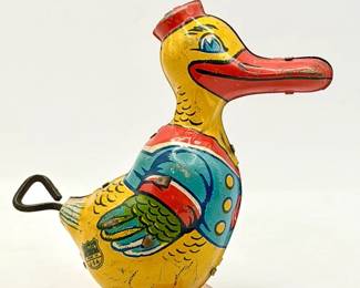 Vintage Tin Litho Windup Toy By J. Chein & Co 1930s-40s