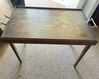 Antique Ferguson Folding Serving Table